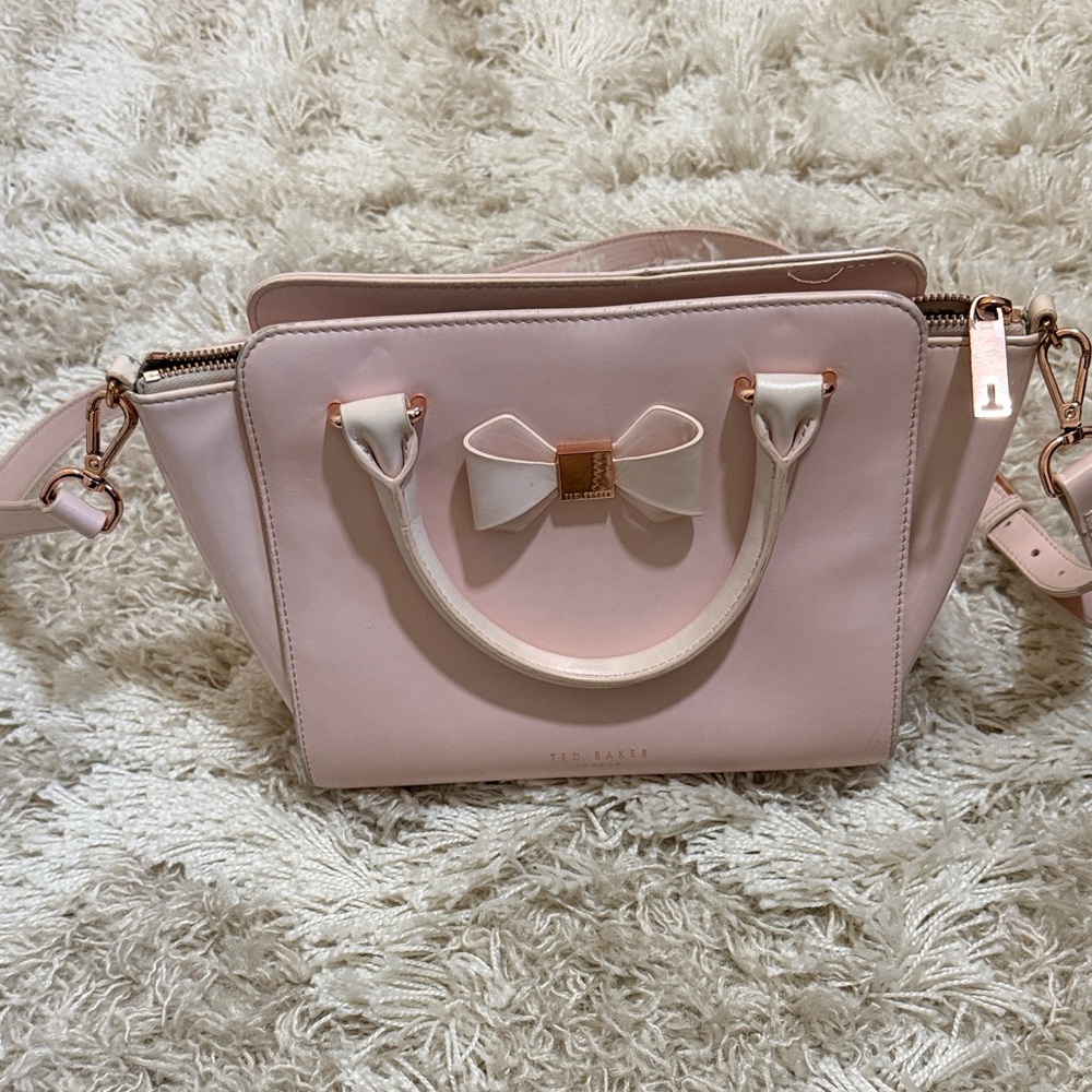 Ted Baker Light Pink Bow Satchel